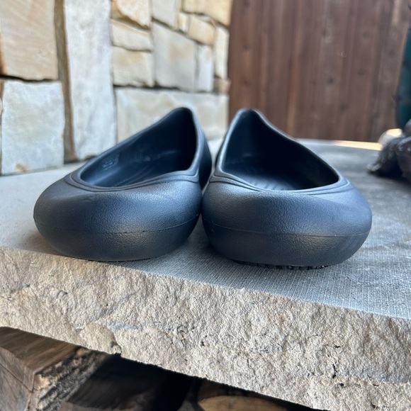 CROCS Brooklyn black Iconic Comfort ballerina style shoe Sz-W8.  A - Picture 7 of 9